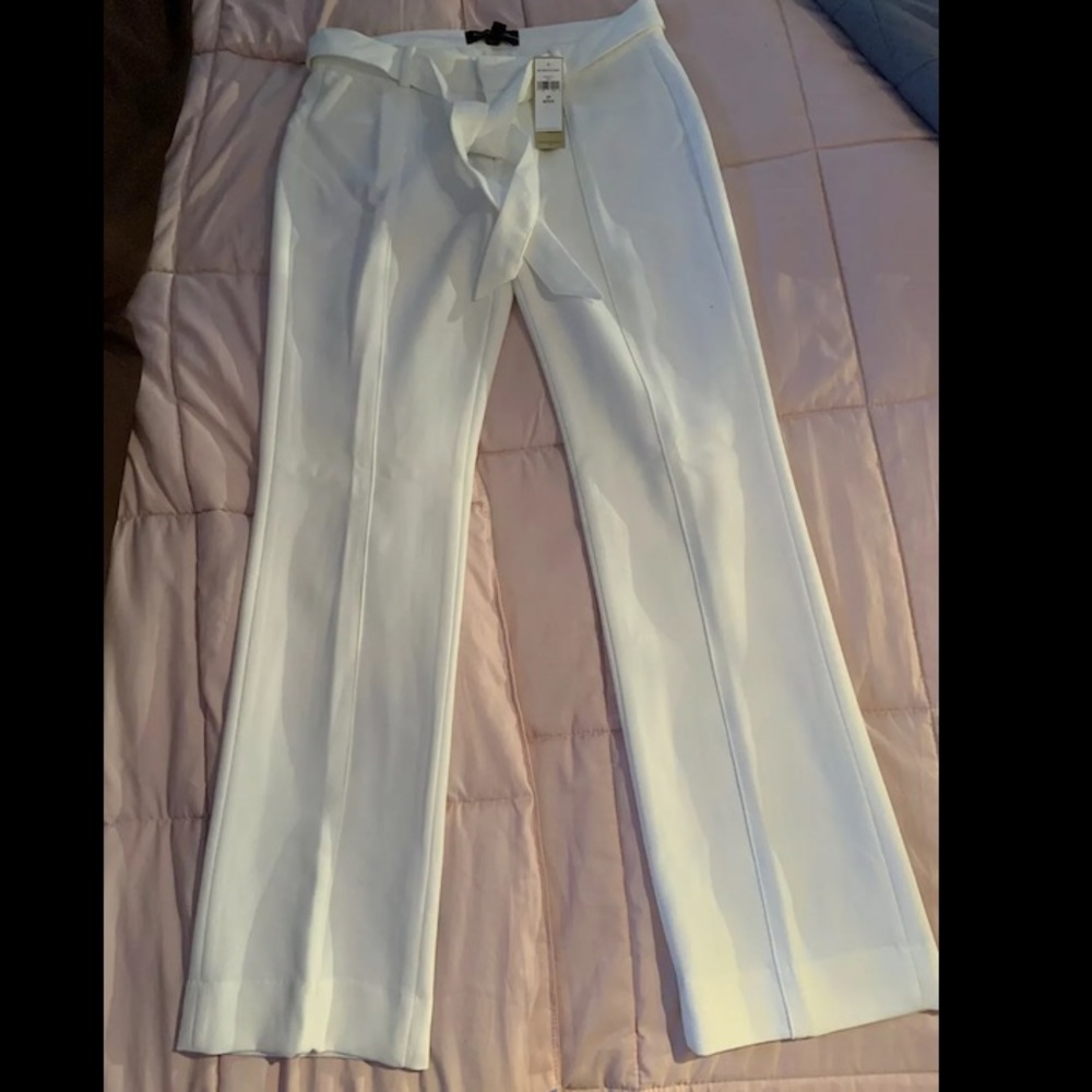 Banana Republic white dress pants  NWT